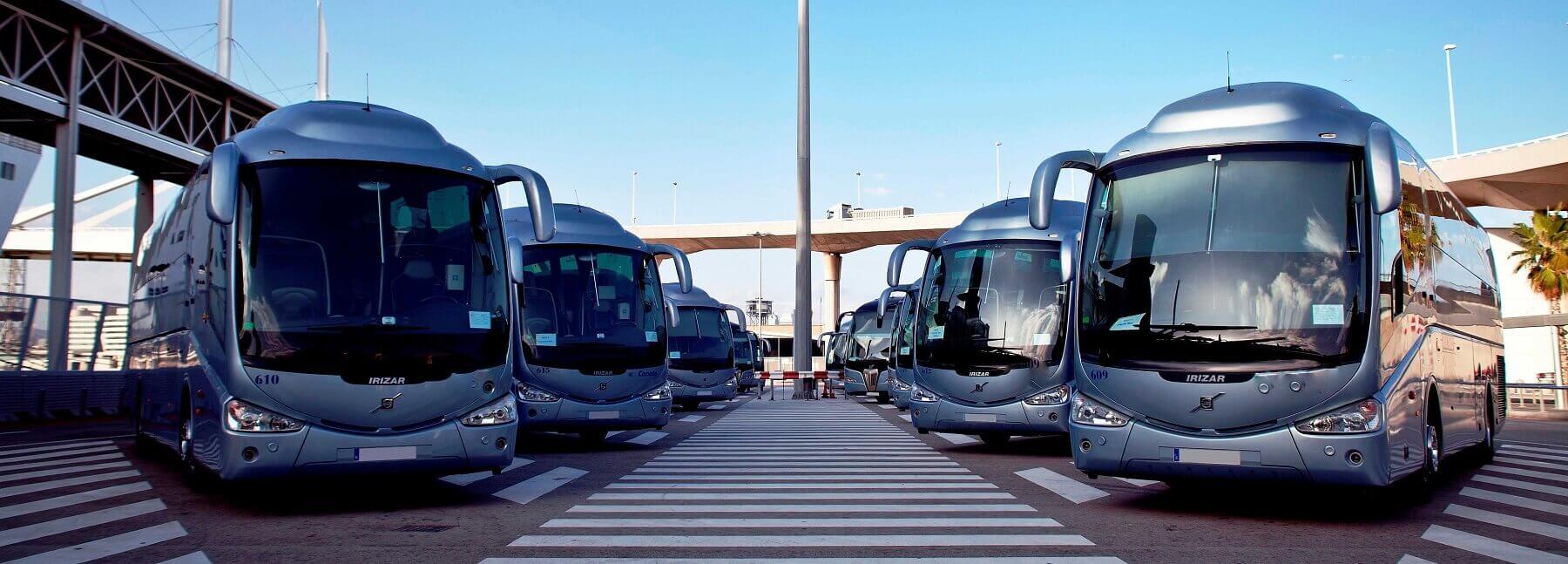 Flota de autocares y Minibuses en Barcelona