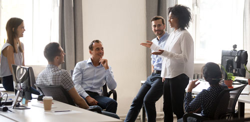El coach de team building